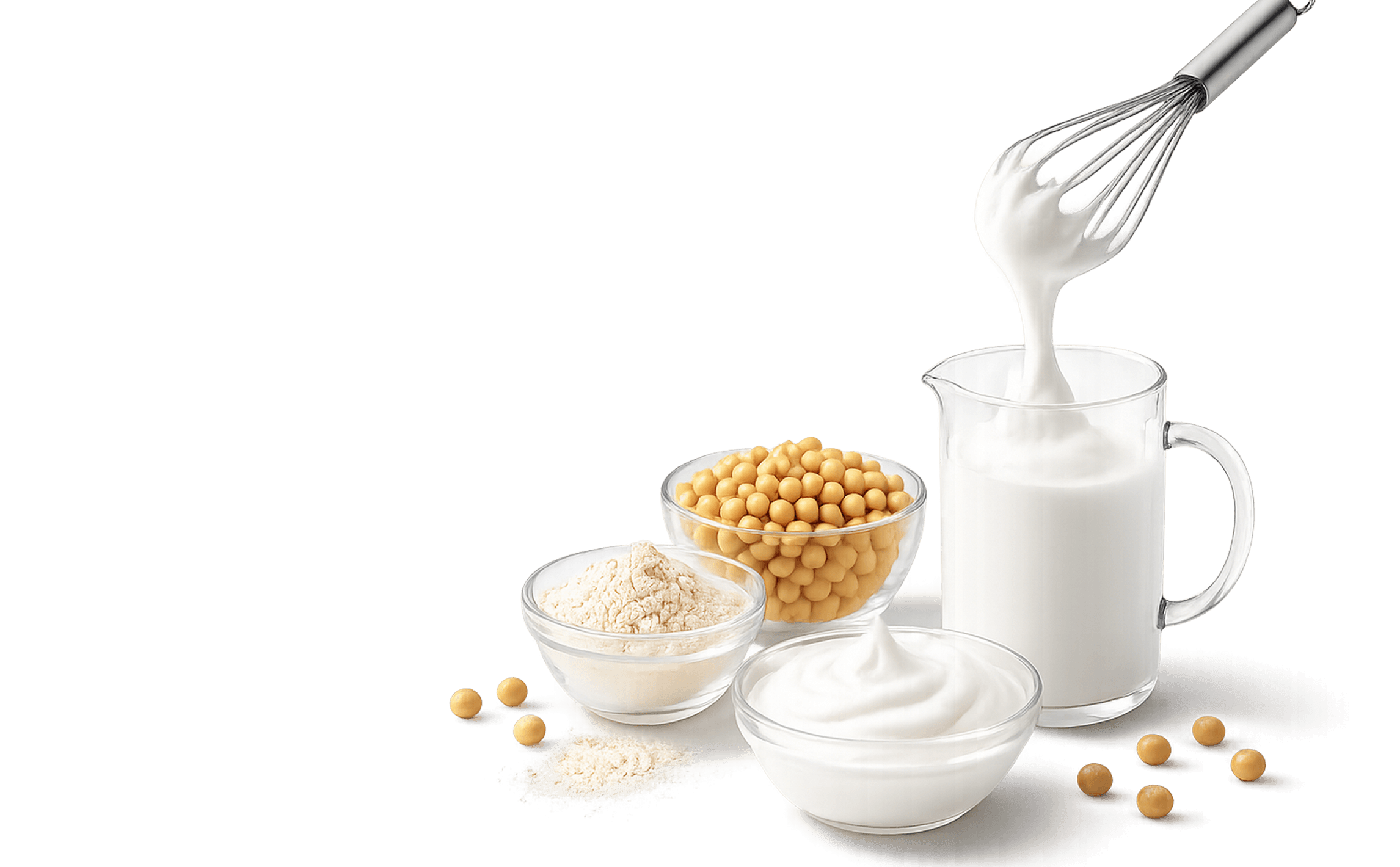 Assortment of vegan food ingredients