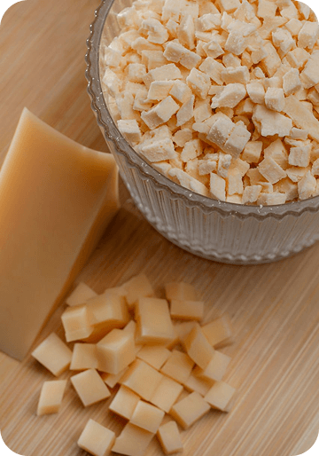Freeze-Dried Cheeses